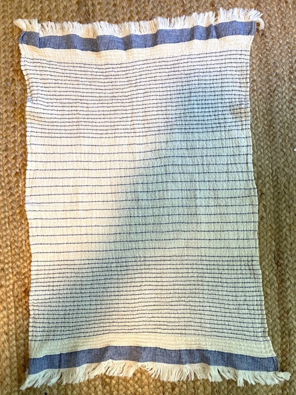 NEW Anthropology Peyton Oversized Waffle Dish Towel